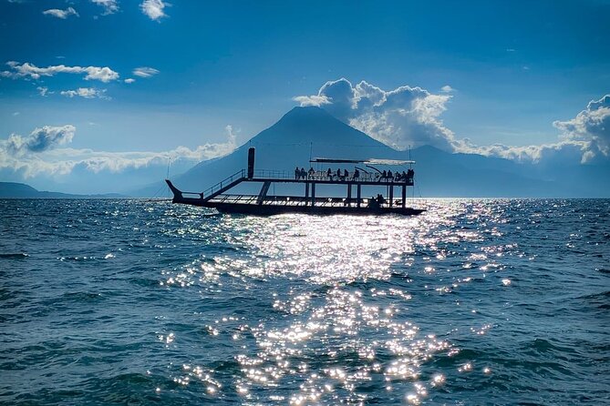 1 Day Lake Atitlan Tour from Guatemala City - The first Lake Atitlán view puts the scale in perspective