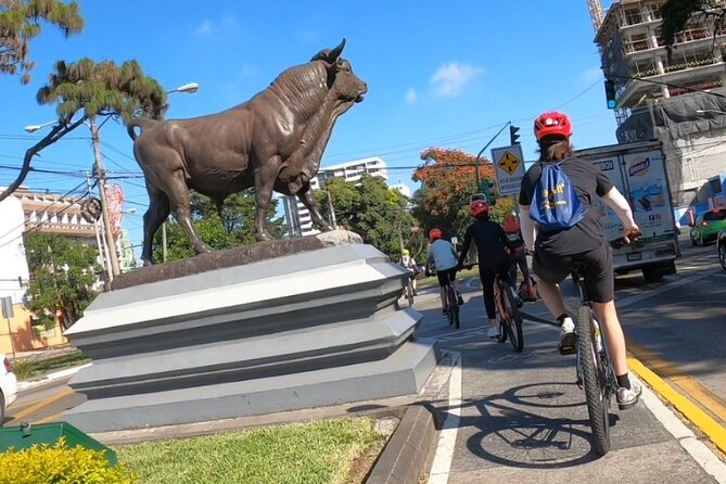 4-Hour Bike Tour Guatemala City - Entering the Historic Center by cycle path