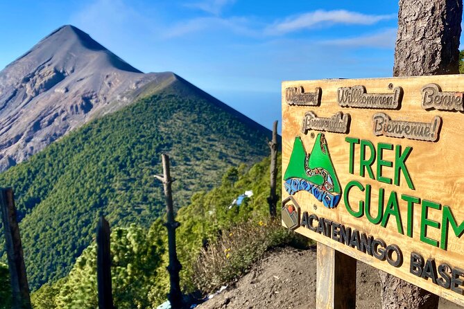 Acatenango Volcano Overnight Hike with Comfort Glamping - The summit push begins before the day gets busy