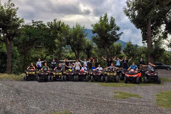Antigua ATV Coffee Tour - Getting comfortable before the first street ride