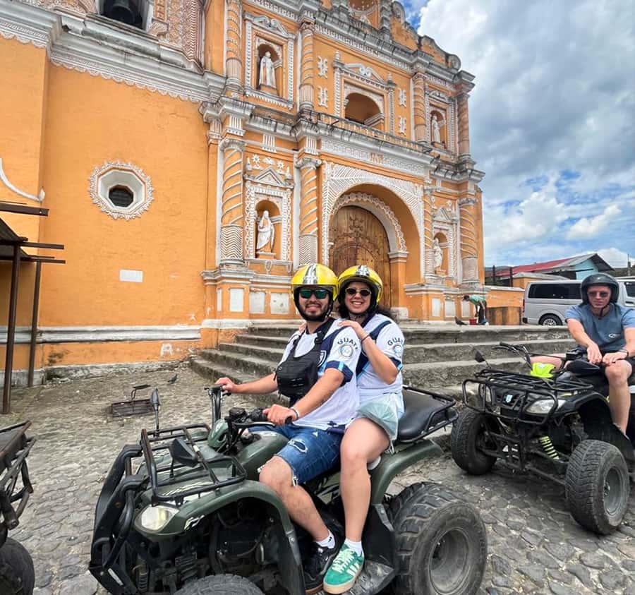 Antigua ATV cultural adventure - Finishing with Guatemalan food