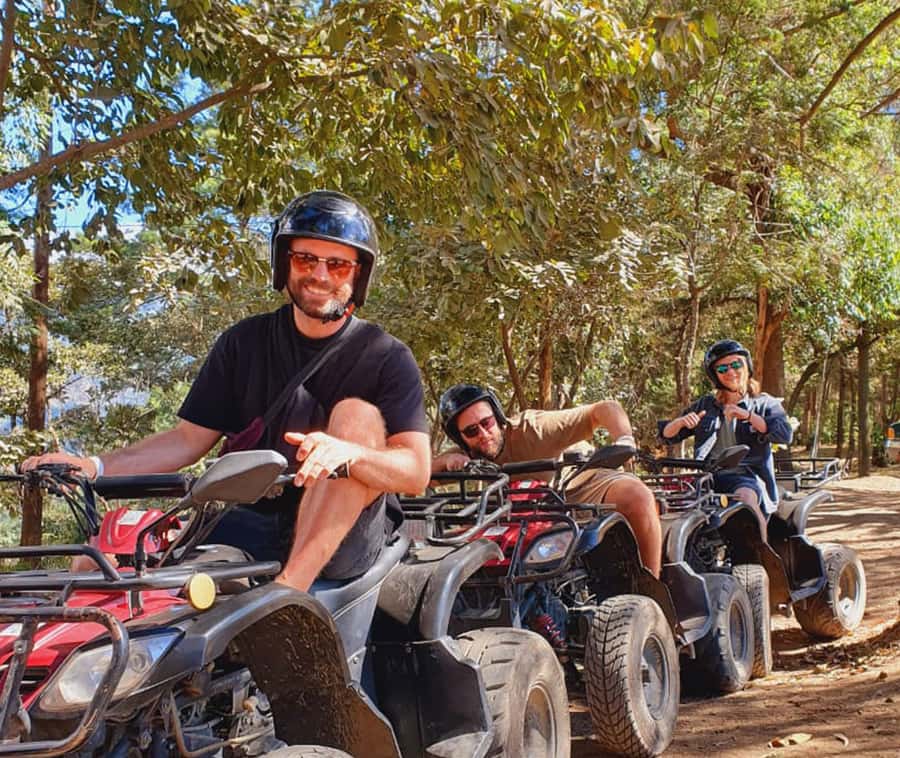 Antigua: ATV Mountain Tour with Hobbitenango Entry - El Cerro de la Cruz and Antigua from above