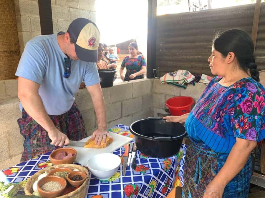 Antigua: Cooking Class with Local Family - The pedernal stone changes the lesson
