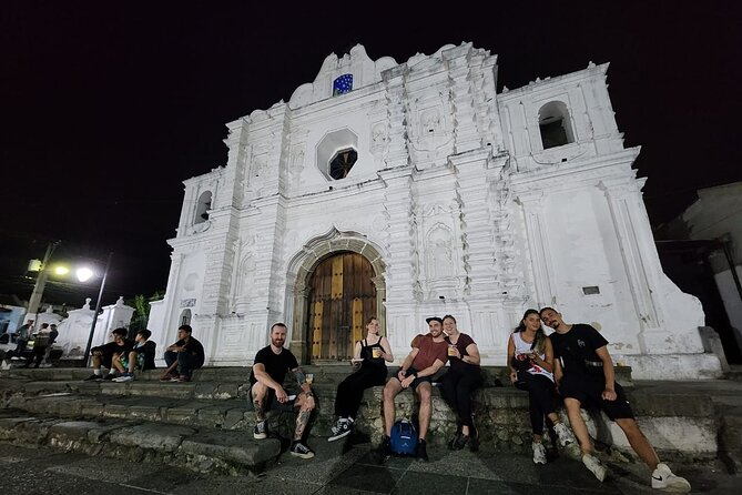 Antigua Foodie Bike Tour - El Calvario and the city’s surviving church