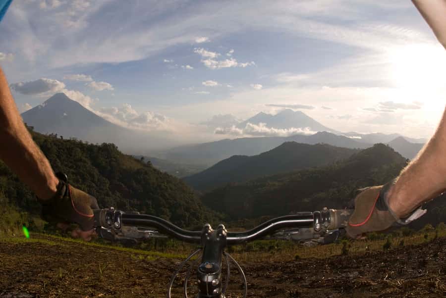 Antigua Guatemala: Half-Day Mountain Bike Tour with Guide - The first single-track descent through farm country