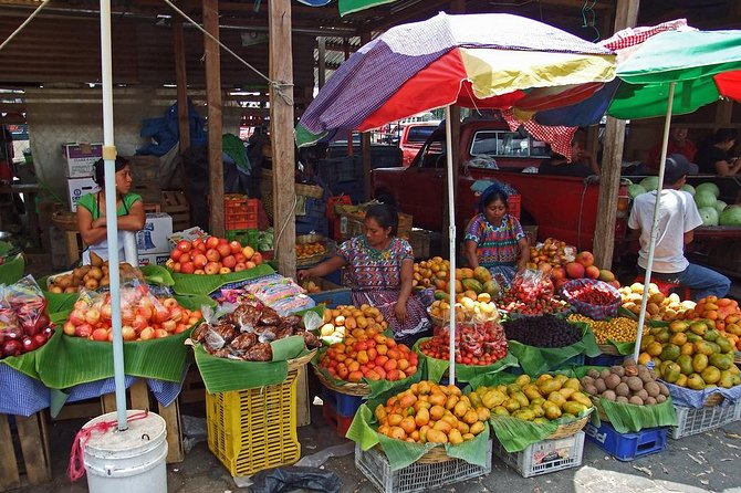 Antigua Market, Cooking Class and Choco Museum from Guatemala City - Starting in Antigua’s market with corn, beans, and peppers