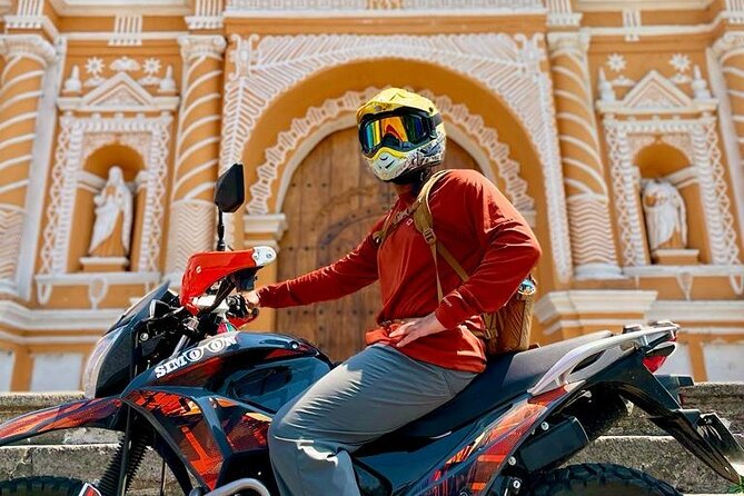 Antigua Motorcycle Adventure - San Cristobal el Alto and the garden above the valley