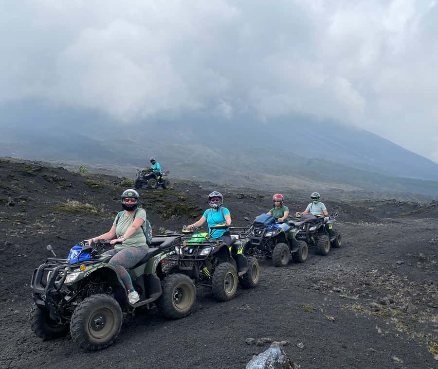 Antigua: Pacaya Volcano ATV Tour - Calderas Lagoon and the turquoise-water stop