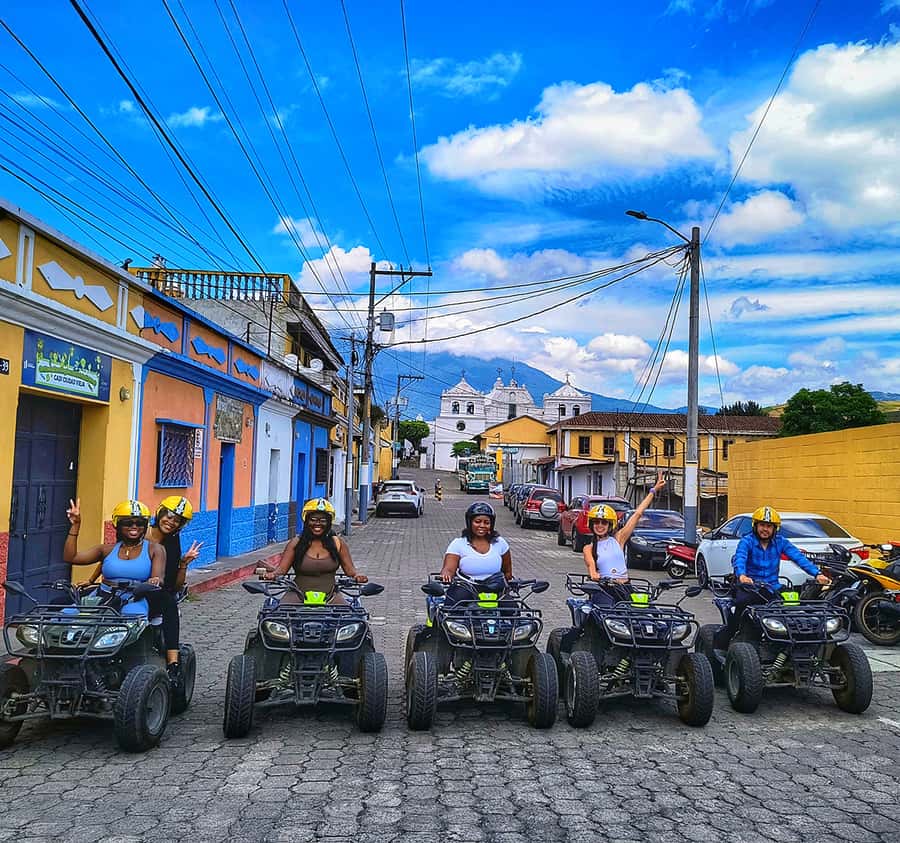 Antigua Villages Atv Tour - A tortilla lesson at the local market