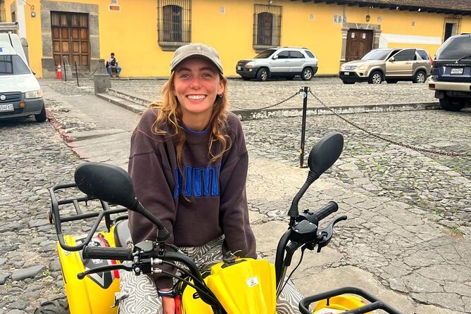 ATV tour of picturesque villages around Antigua - San Pedro Las Huertas and the story of jade