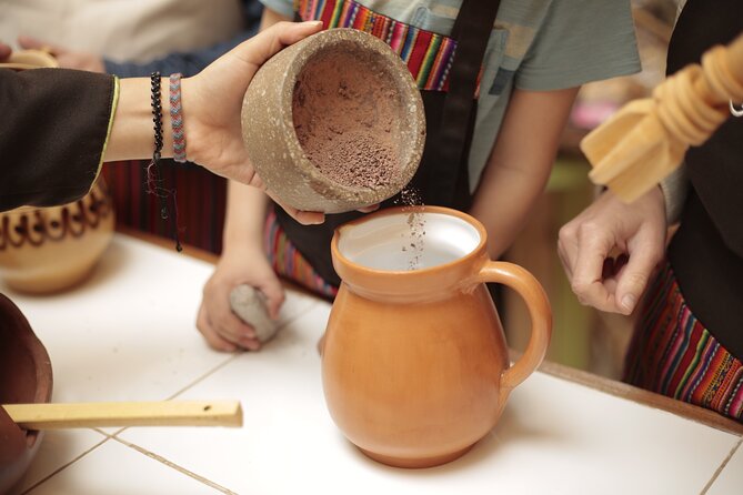 Bean-to-Bar Chocolate Workshop in ChocoMuseo Antigua - Cacao tea and Aztec-style hot chocolate
