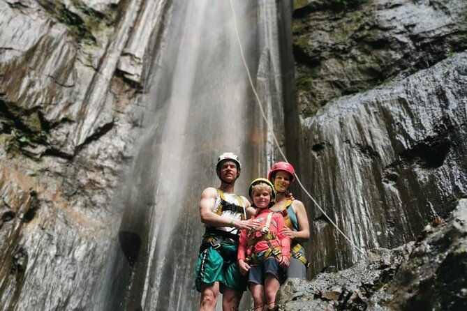 Best Rappel in Guatemala (45 mts. high waterfall near Antigua) - Homemade Guatemalan lunch after the activity