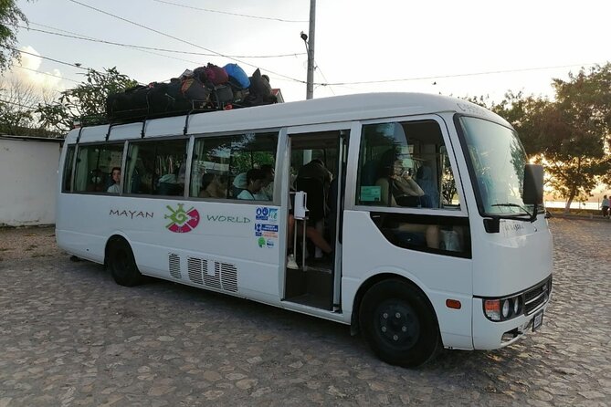 Bus transfer from Flores, Guatemala to Belize City - The first two hours through Guatemala