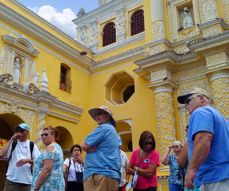 Combo Tour: Colonial Antigua & Guatemala City Explorer Tour - Walking through Antigua’s ultrabaroque center