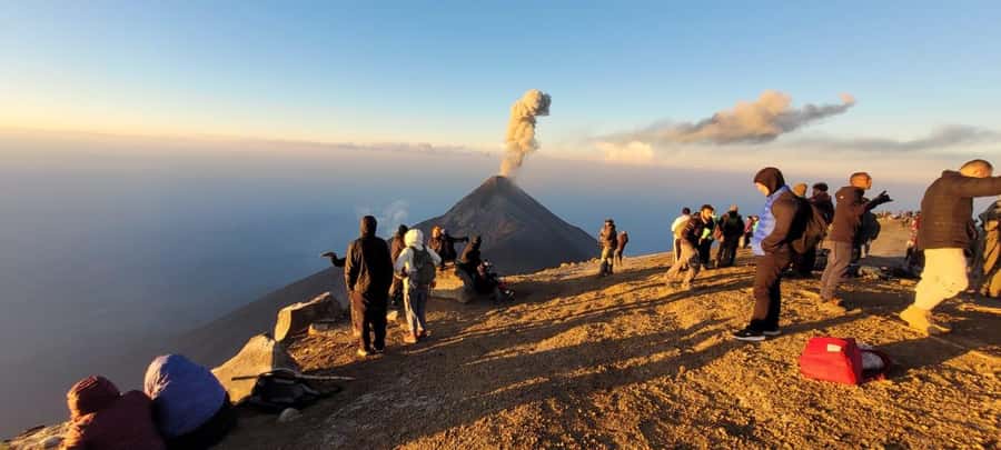 From Antigua: Adventure, 2-Day Hiking to Acatenango Volcano - Breakfast, descent, and the long way home