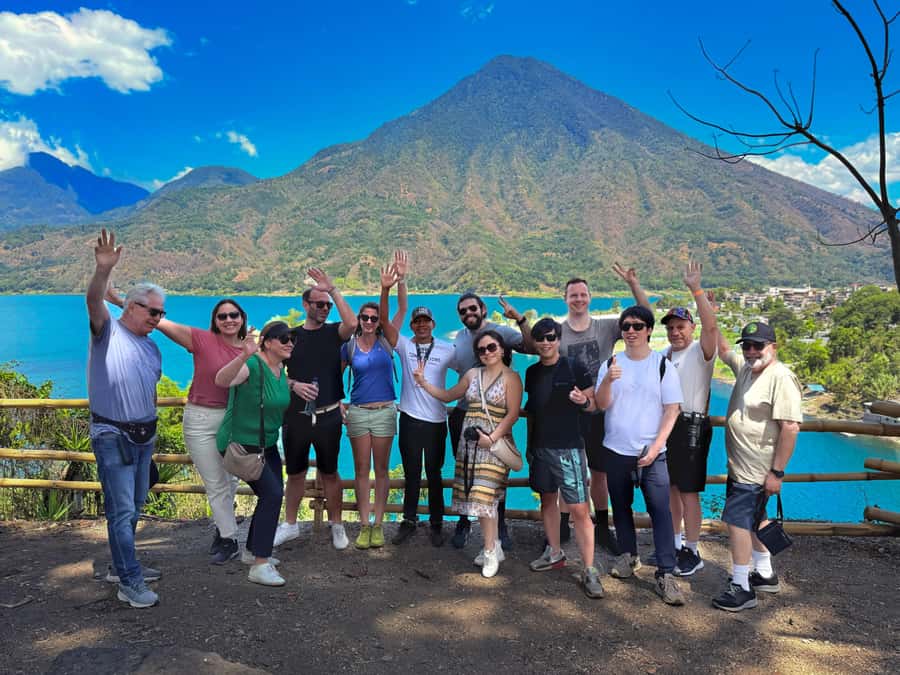 FROM ANTIGUA, ROUND TRIP: EXPLORING THE VILLAGES OF LAKE ATITLÁN. - The early road to Panajachel
