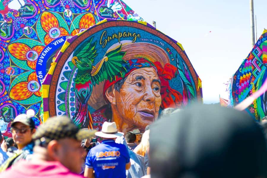 From Antigua to Sumpango Giant Kite Festival - Sumpango Cemetery and the Día de Todos los Santos