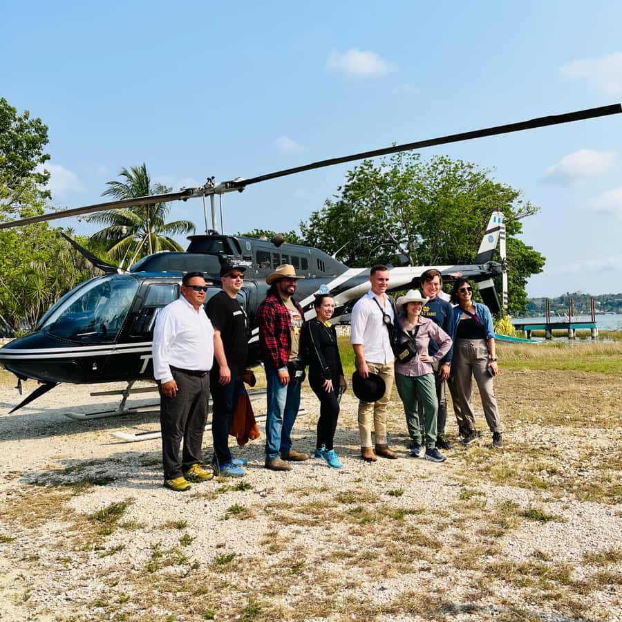 From Flores: La Danta & El Mirador Day Tour by Helicopter - Walking beneath the Petén forest