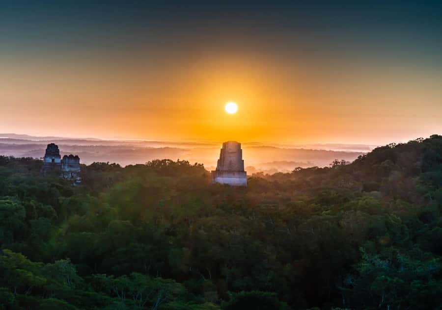 From Flores: Tikal Ruins Sunrise Guided Tour - Entering the jungle ruins before sunrise