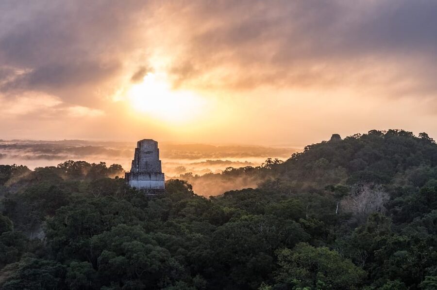 From Flores: Tikal Ruins Sunrise Guided Tour - The sunrise hour, with fog as a real possibility