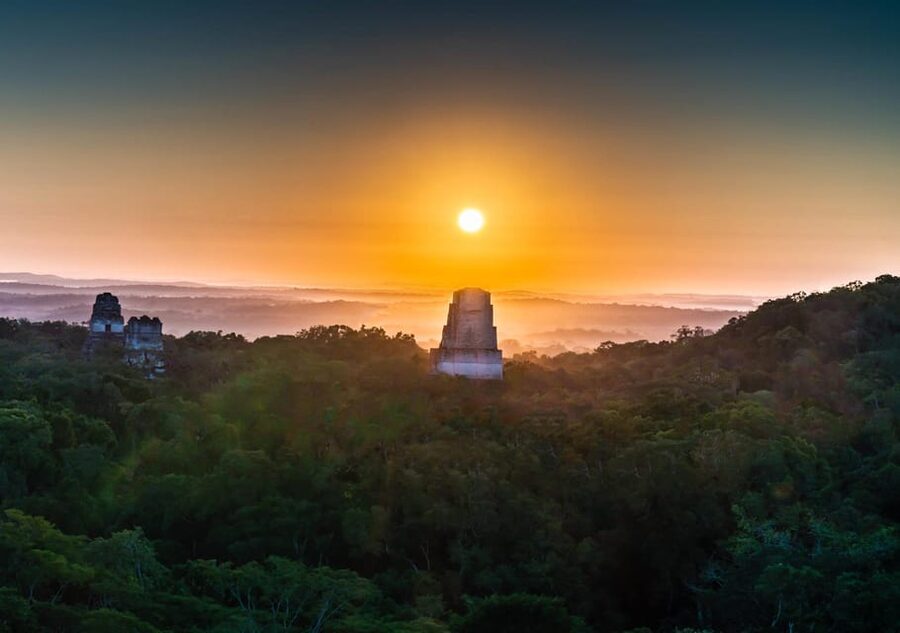 From Flores: Tikal Ruins Sunrise Guided Tour - Three hours among temples, pyramids, and palaces