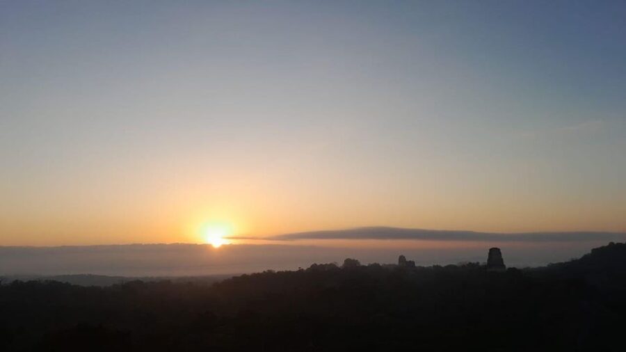 From Flores: Tikal Sunrise Archaeological Tour - The return to Flores