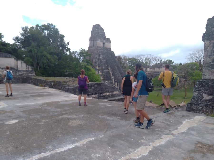 From Flores: Tikal Sunset Tour - A useful pause at the Visitor Center