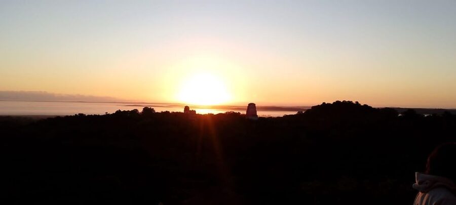 From Flores: Tikal Sunset Tour - The Great Plaza and Tikal’s main temples