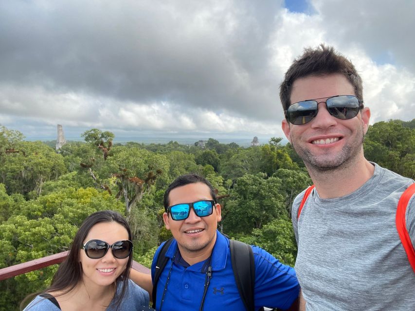 From Flores: Tikal VIP Exclusive cultural Tour All inclusive - Temples, plazas, and the climb