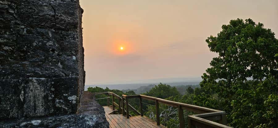 From Flores: Yaxha at Sunset Guided Tour - Forest trails, monkeys, and the practical side of walking