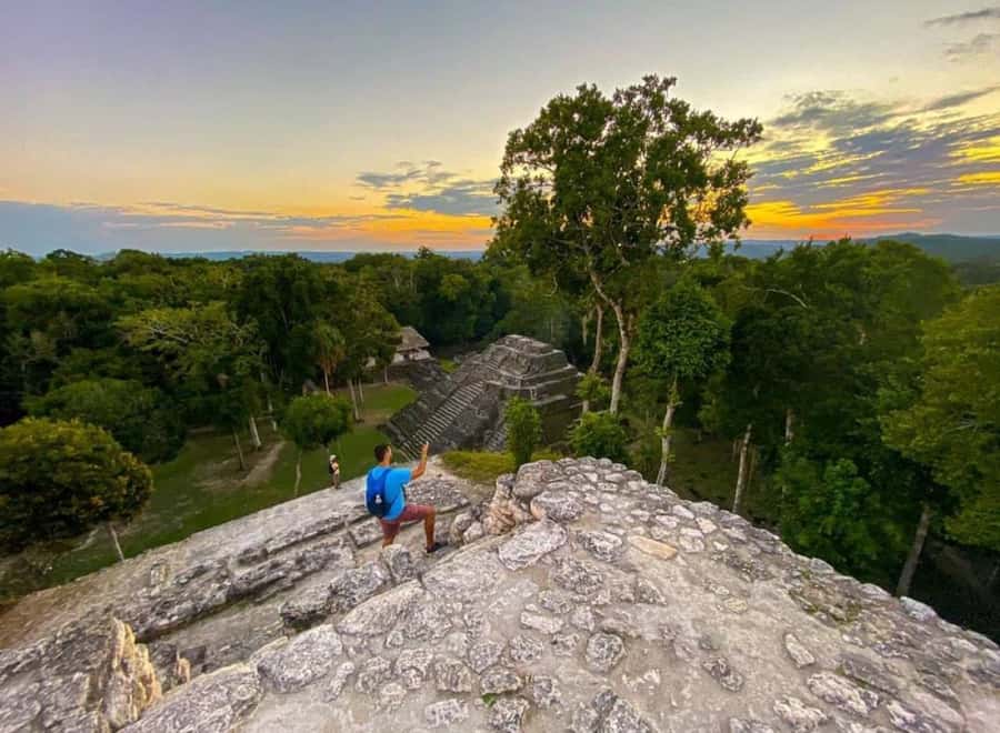 From Flores: Yaxha National Park Private Sunset Tour - Arriving at the Yaxha Park Checkpoint at 1:30 PM