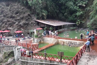 Fuentes Georginas Hot Springs from Quetzaltenango