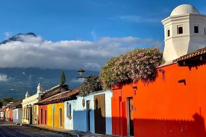 Full day Antigua Guatemala from Quetzal Port - Cerro de la Cruz gives you the essential Antigua view