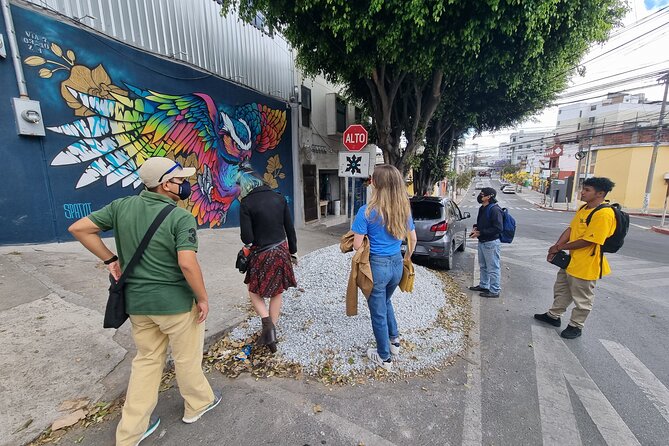 Graffiti Walking Tour in 4 Grados Norte Guatemala City - Meeting Paula Cintron and hearing the stories behind the walls