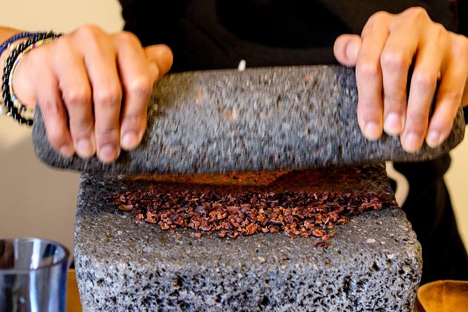 Guatemalan Bean to Bar, Ceremonial Cacao and Chocolate Experience - Preparing the Mayan cacao drink