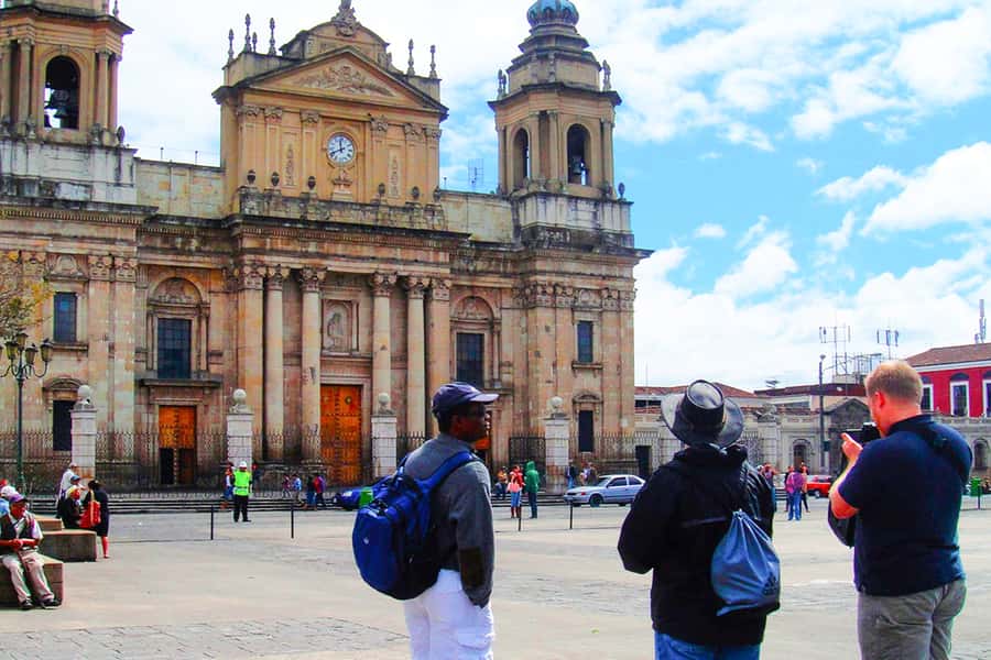 Half-Day Guatemala City Explorer Tour - Berlin Plaza and the Pacaya volcano view