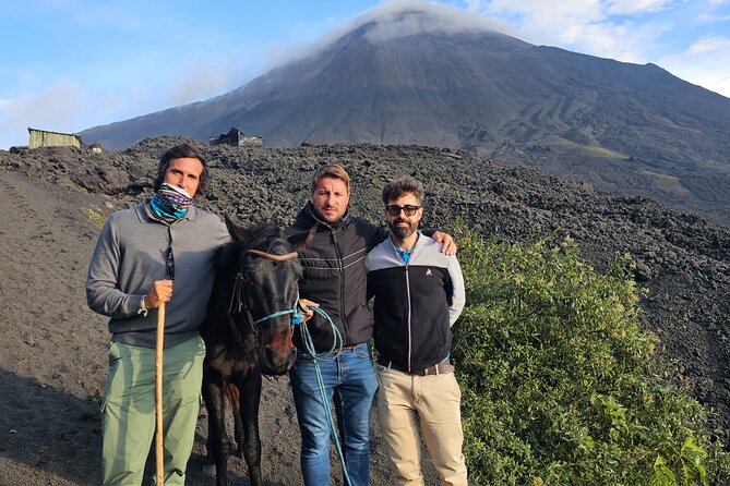 Hike to Pacaya Volcano - Walking through vegetation and volcanic terrain