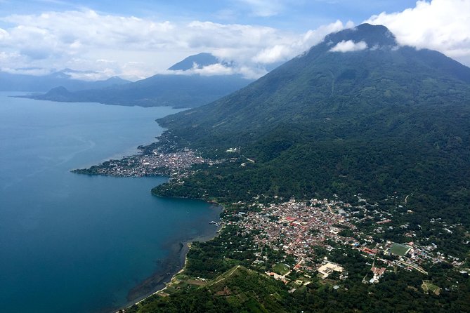 Indian Nose Peak and Lake Atitlan Sunrise Tour from Panajachel - Lake Atitlan from high above the water
