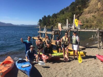 Kayak Hike Adventure. Visit Tzununa, Jaibalito, Santa Cruz