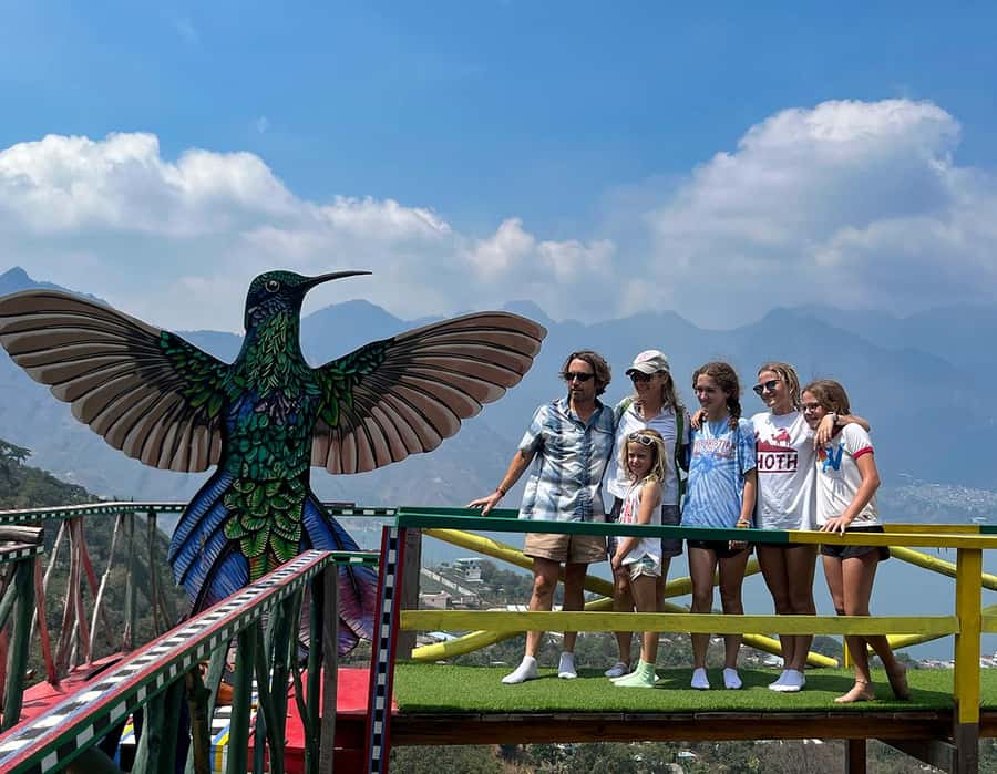 Lake Atitlán Mountain - The ride through San Juan and San Pablo La Laguna