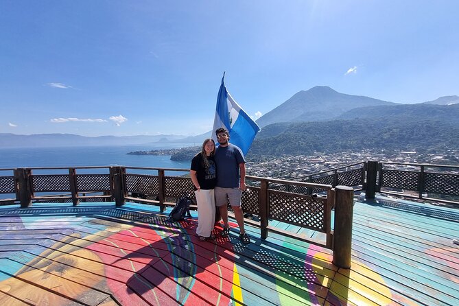 Lake Atitlán Mountain Tour - San Juan la Laguna: a quick start with wide lake views