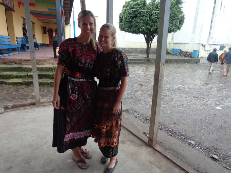 Mayan Home Stay San Jorge Lake Atitlan - Dinner at the Family Table