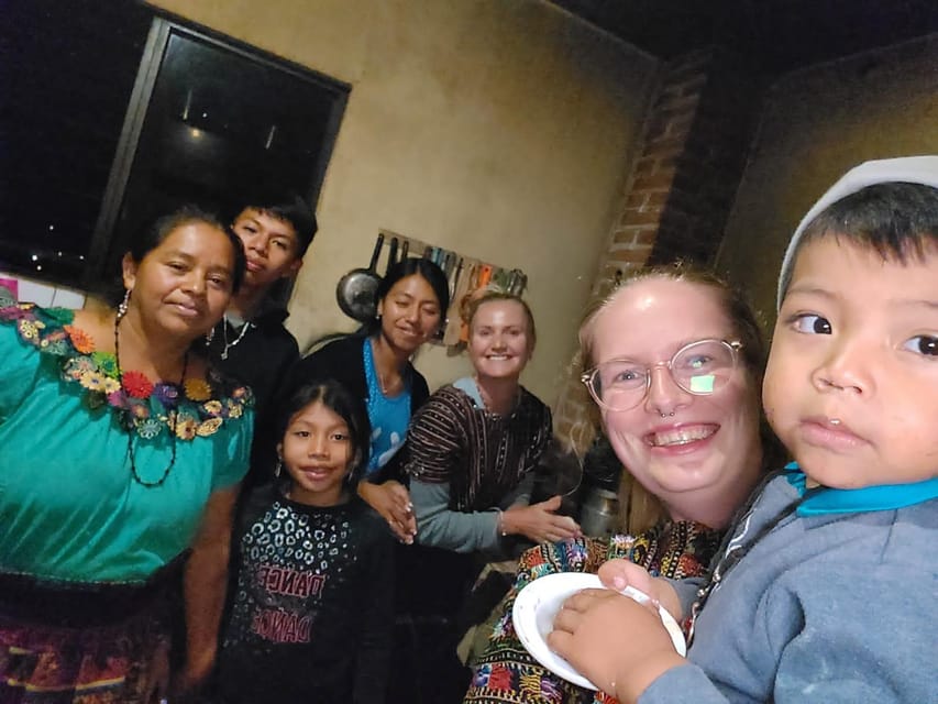 Mayan Home Stay San Jorge Lake Atitlan - Learning to Make Tortillas With the Mother of the Family