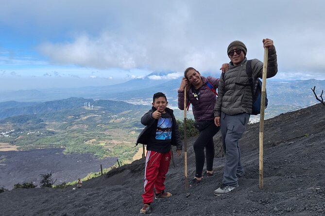 Pacaya Hike from Antigua an Adventure with Roasted Marshmallows - The old crater and the reward at the top