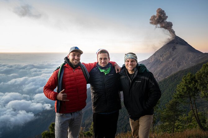 Pacaya Volcano Adventure in ATV from Quetzal Port. - Walking on cool lava near the active crater