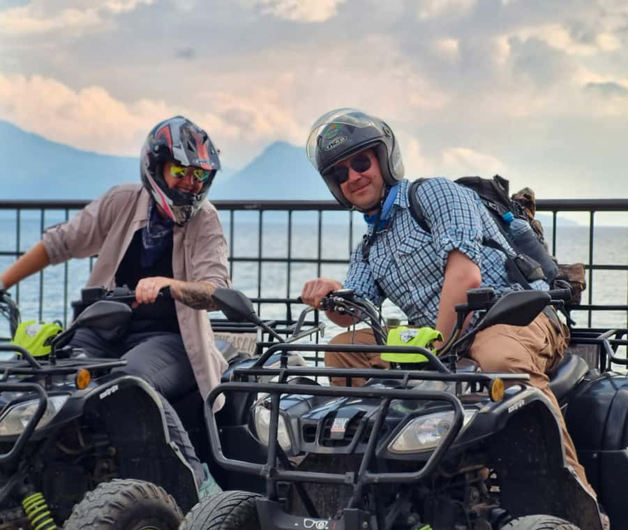 Panajachel: Lake Atitlan Villages ATV Tour - Riding onward to San Antonio Palopo