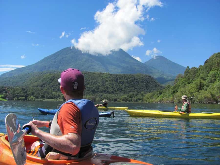 Santa Cruz La Laguna 6-Hour Adventure Activities Tour - Paddling from Santa Cruz toward San Marcos