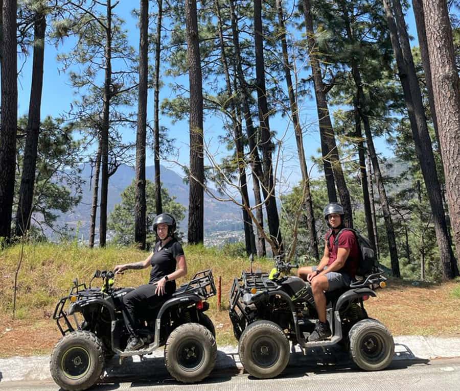Sky high ATV adventure - Starting in Antigua and heading for the hills