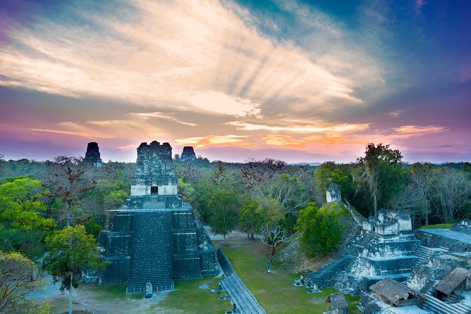 Tikal and Yaxha Overnight Trip by Air from Guatemala City - Tikal: temples, courtyards, and jungle paths