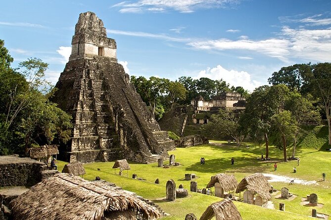 Tikal Hart of Mayan World by air. - Four hours among Tikal’s major temples